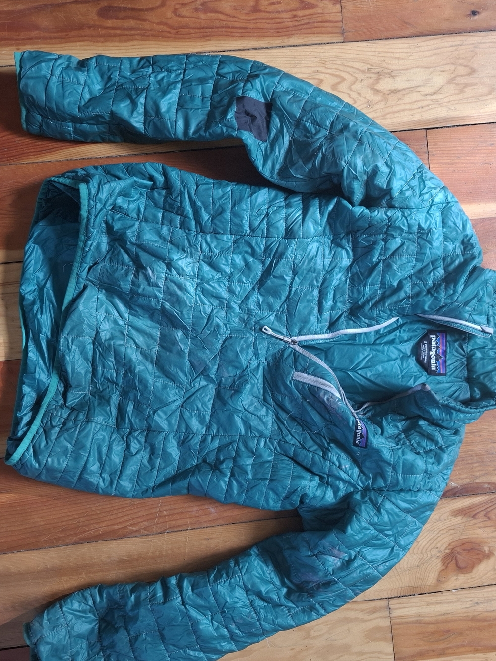 Patagonia Kids Teal Lightweight Insulated Jacket